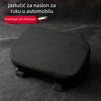 Jastuk za naslon automobila sa semiš pokrovom, opći model, otisak logotipa, prilagodljivo obrađivanje, licencirana privatna etiketa