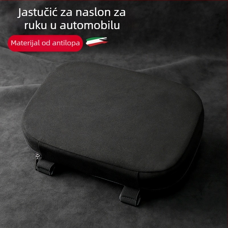 Jastuk za naslon automobila sa semiš pokrovom, opći model, otisak logotipa, prilagodljivo obrađivanje, licencirana privatna etiketa
