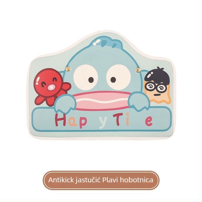 Jastuk za stražnji dio autosjedalice s karikaturnim uzorkom, PU materijal, spužvasti punilo, za sve sezone