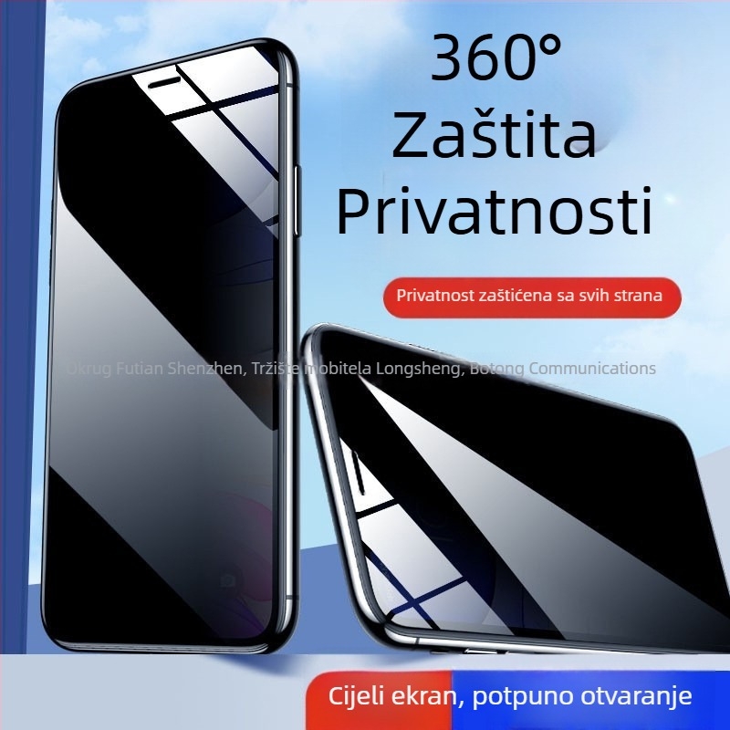 Layeryoung Anti-Peeping prednje kaljeno staklo za iPhone 14