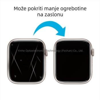 Zaslon zaštitni film za Apple Watch za S11/S9/S6 s bezprašnim setom za instalaciju