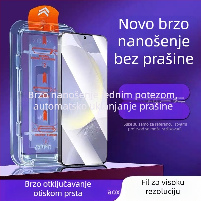 Samsung S26U kaljeno zaštitno staklo za zaslon s zaštitom privatnosti, anti-otisci prstiju, potpuno pokriće zaslona, komora za uklanjanje prašine