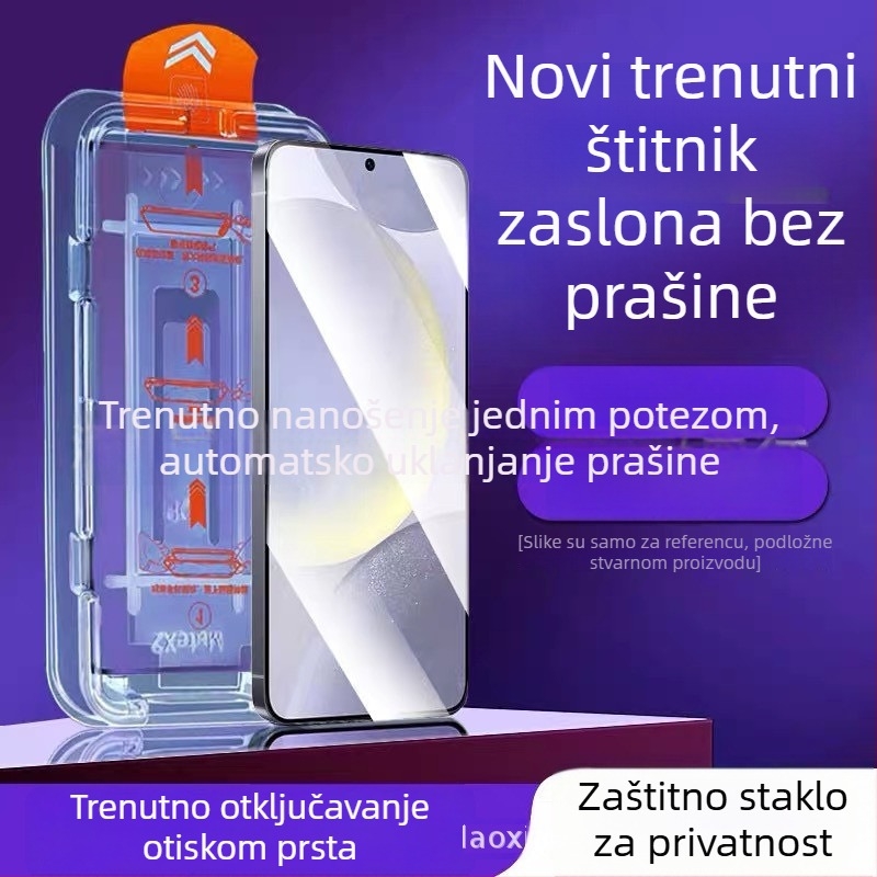 Samsung S26U kaljeno zaštitno staklo za zaslon s zaštitom privatnosti, anti-otisci prstiju, potpuno pokriće zaslona, komora za uklanjanje prašine