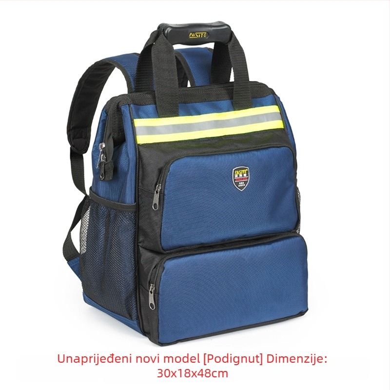 Električarski torba za alat s Oxford platnom, otporna na habanje, nosivost 15 kg, Fasite