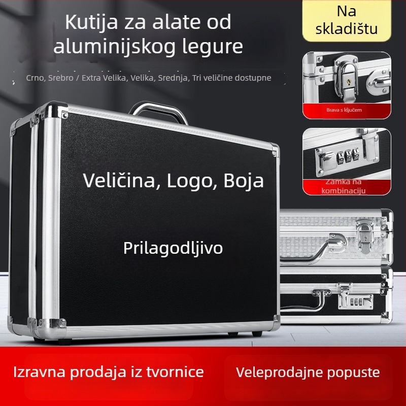 Aluminijska kutija za alate – Yixin, kutija za alate i skladištenje, auto kutija s alatom, aluminijski okvir