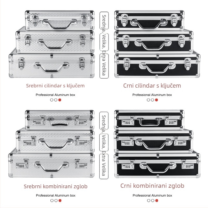 Aluminijska kutija za alate – Yixin, kutija za alate i skladištenje, auto kutija s alatom, aluminijski okvir