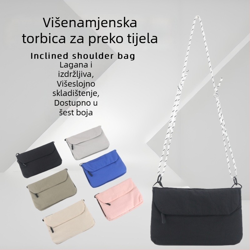 Unisex crossbody torba – ultra lagana, otporna, za svakodnevnu upotrebu