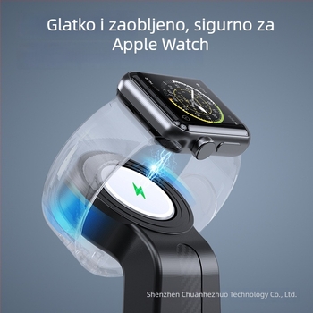 Držač za punjenje Apple Watch S8 s kreativnom bazom i S7 policom za pohranu za iWatch