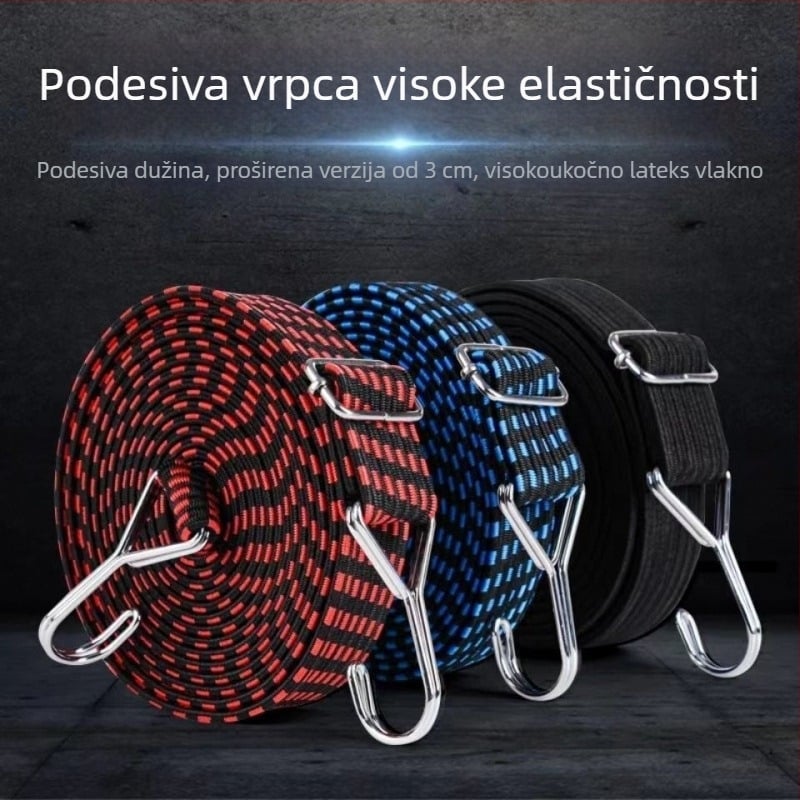 Teški elastični remen za prijevoz za električna bicikla i motocikle, otporan na habanje