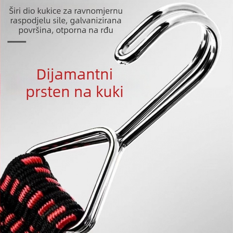 Teški elastični remen za prijevoz za električna bicikla i motocikle, otporan na habanje