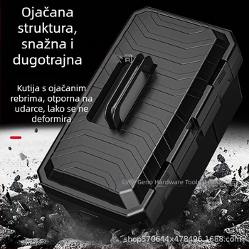 Kutija za alat Fengweite, plastična, višenamjenska za alate, dijelove, vozila, popravke i električare