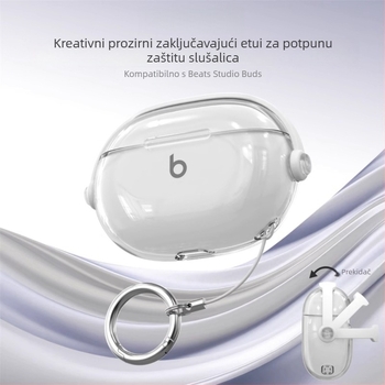 Kućište za Beats Studio Buds za model Magic Sound, kućište od TPES-a, injekcijsko oblikovanje, višefunkcionalno i univerzalno, podrška prilagodbi