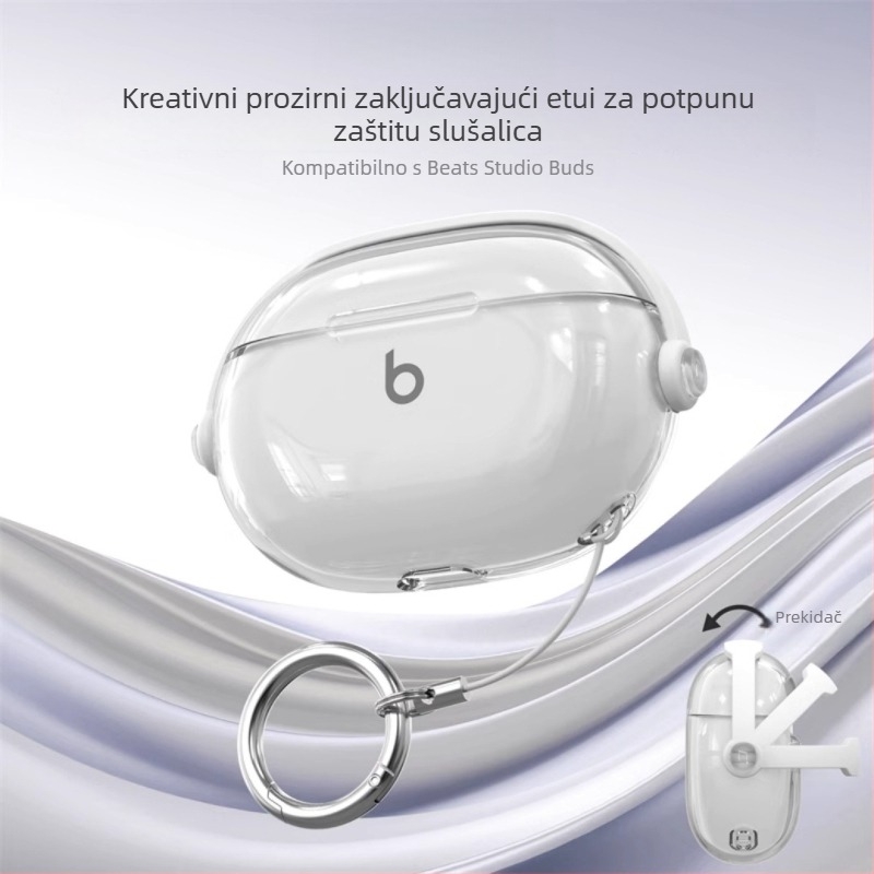 Kućište za Beats Studio Buds za model Magic Sound, kućište od TPES-a, injekcijsko oblikovanje, višefunkcionalno i univerzalno, podrška prilagodbi