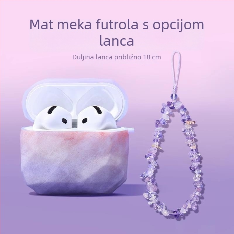 TPU futrola za AirPods 4. generaciju i AirPods Pro 2. generacije – crtani stil, otisak