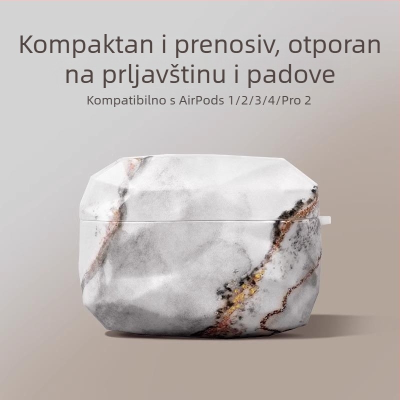 TPU futrola za AirPods 4. generaciju i AirPods Pro 2. generacije – crtani stil, otisak