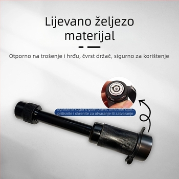 Brava za prikolicu: čelično tijelo, univerzalni model, za automobile, željezni cilindar zaključavanja