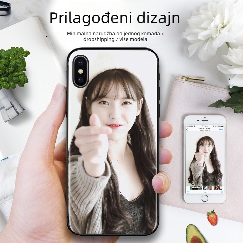 TPU maska za iPhone 12/11 Pro Max/XR/13/7 Plus — otporna na udarce, magnetska, otporna na otiske prstiju, odvod topline, prilagodljivo