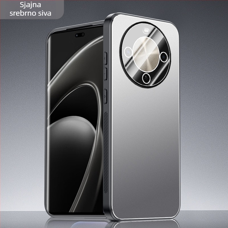 Kućište za Huawei Enjoy 70X s metalnim mat završetkom, disipacija topline, potpuno pokriće i zaštita objektiva kamere