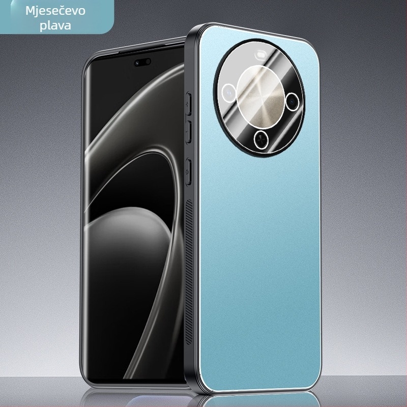 Kućište za Huawei Enjoy 70X s metalnim mat završetkom, disipacija topline, potpuno pokriće i zaštita objektiva kamere