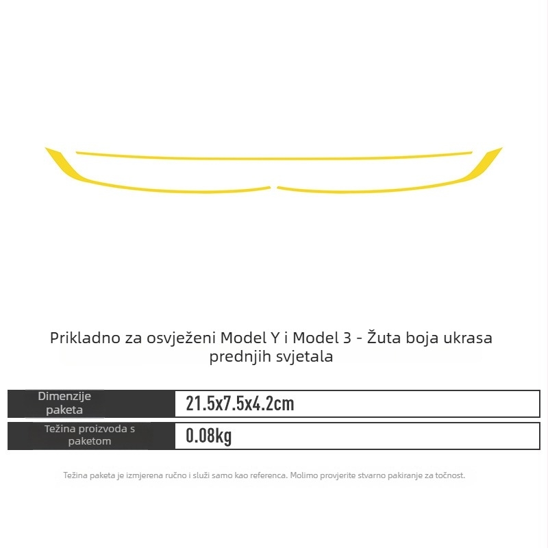 Film za promjenu boje farova za nove Model Y i Model 3 svjetla | TPU materijal | 5 godina jamstva | Ximo Technology