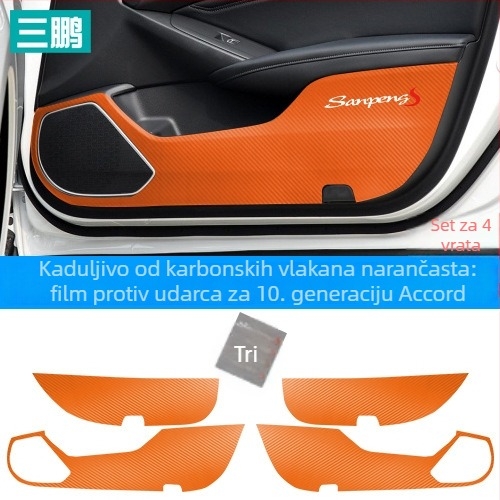 Auto zaštitni film protiv udaranja za vrata – PP film, snažna adhezija, prilagodljiva obrada