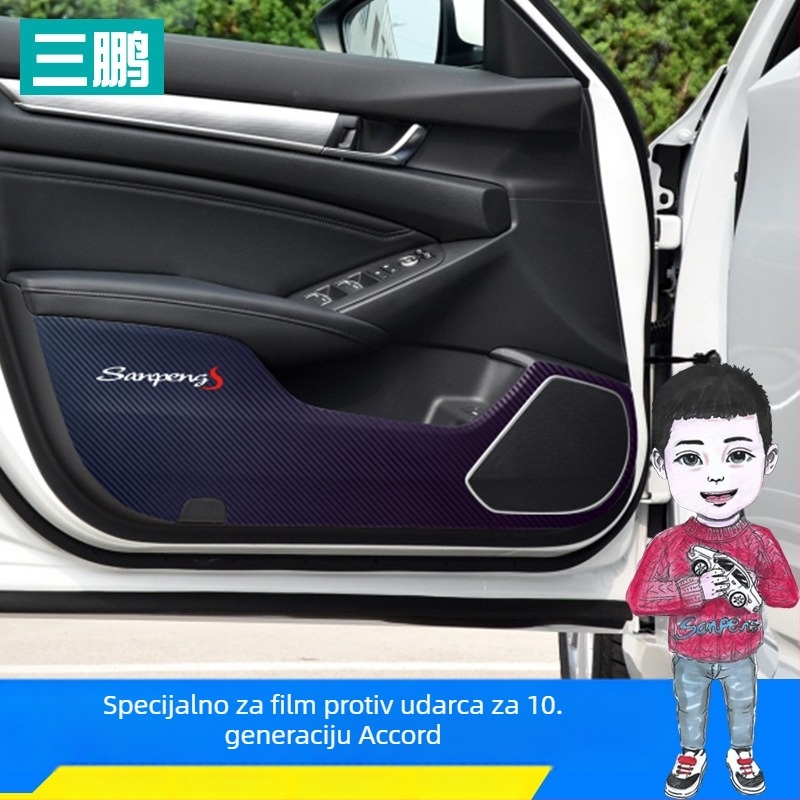 Auto zaštitni film protiv udaranja za vrata – PP film, snažna adhezija, prilagodljiva obrada