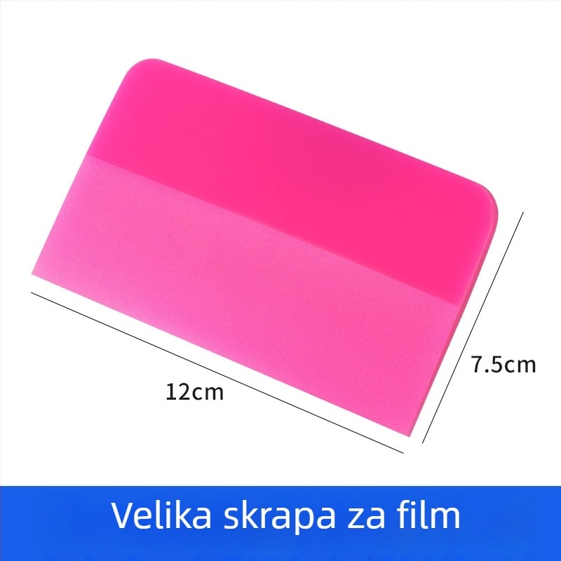 Alat za primjenu automobilske folije | Nevidljivi alat za omatanje auta | Mekani gumeni škraper za film