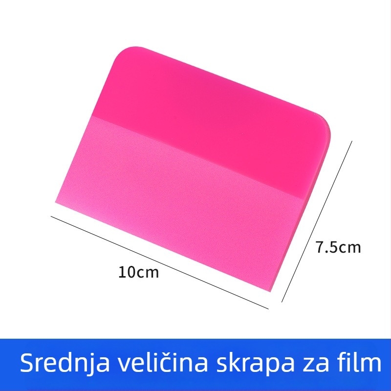 Alat za primjenu automobilske folije | Nevidljivi alat za omatanje auta | Mekani gumeni škraper za film