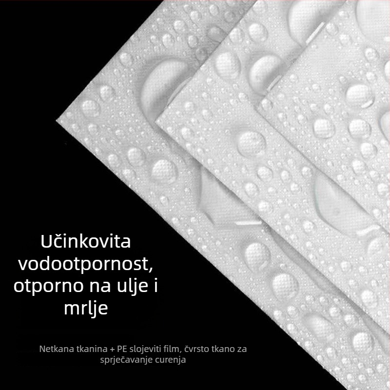 Jednokratna posteljina za krevet, debeli netkani materijal, otporna na ulje, vodootporna, prozračna, za hotele i spa centri