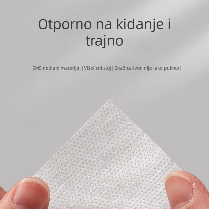 Jednokratna posteljina za krevet, debeli netkani materijal, otporna na ulje, vodootporna, prozračna, za hotele i spa centri