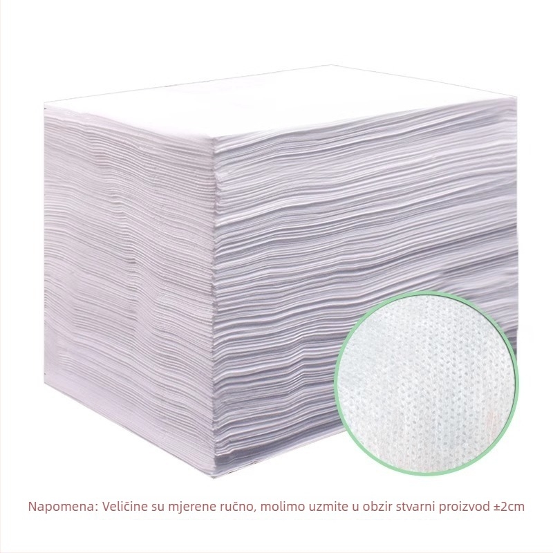 Jednokratna posteljina za krevet, debeli netkani materijal, otporna na ulje, vodootporna, prozračna, za hotele i spa centri