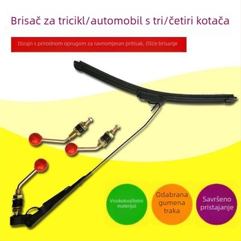 Ručni bezokvirni brisač za električna vozila, tricikl i ATV za poljoprivredna vozila — ručno pokretanje