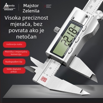 Greenforest digitalni kaliper od ugljičnih vlakana s Vernier skalom — visoka preciznost, elektronički kaliper