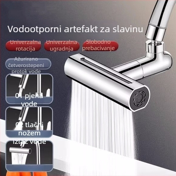 DJ-055 proširivač kuhinjske slavine, bakarno legura, priključci 22–24 mm, 0–90 °C, nehrđajući čelični jezgrov ventila
