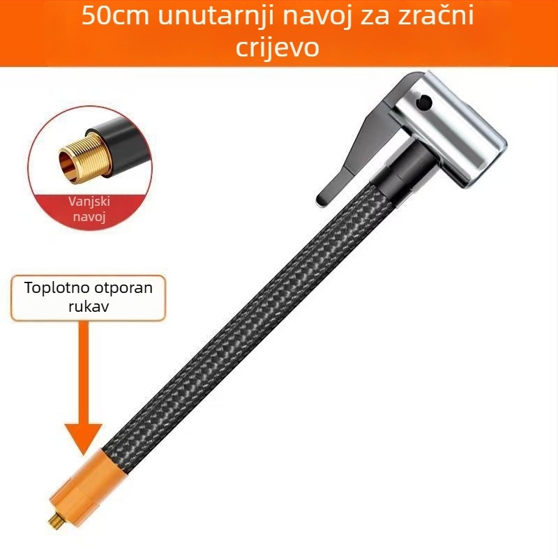 Youpinte automobilska pumpa za zrak s digitalnim zaslonom, 12V, 280W+, punjiva baterija, protok zraka 45 L/min