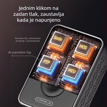 Automobilska pametna pumpa zraka s digitalnim zaslonom, bežična, 12V, 120W, 40 L/min, punjiva