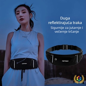 Lmxy- Muški sportski pojas za trčanje s džepom za telefon, za loptaške sportove, proljeće 2025