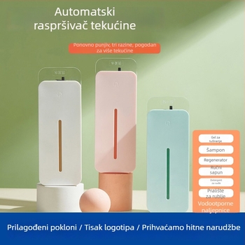 Automatski dozator sapuna sa senzorom — ABS kućište, injekcijsko oblikovanje, moderan minimalistički dizajn, senzor aktiviran