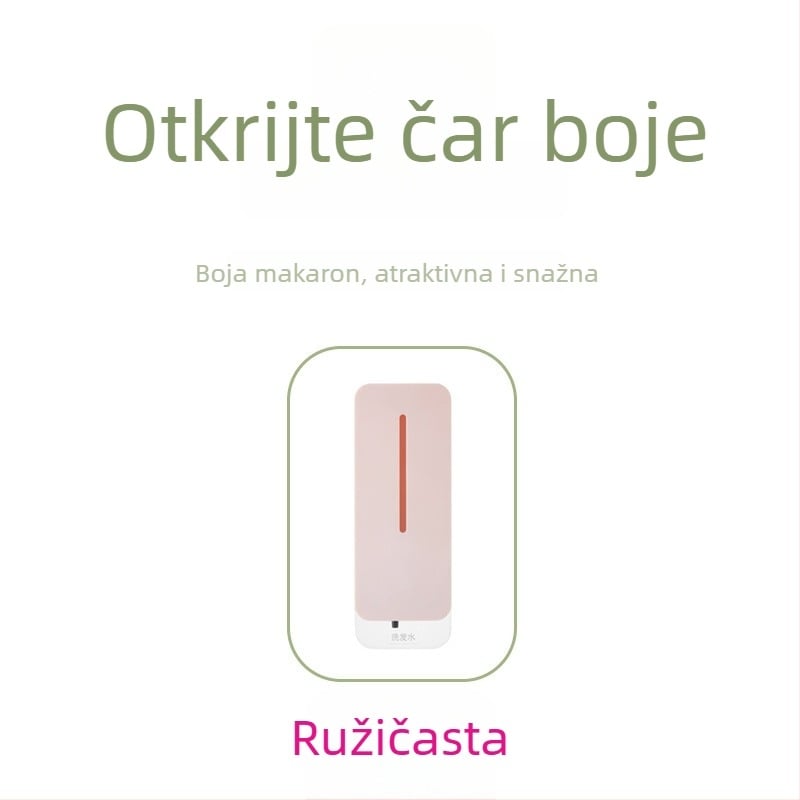 Automatski dozator sapuna sa senzorom — ABS kućište, injekcijsko oblikovanje, moderan minimalistički dizajn, senzor aktiviran