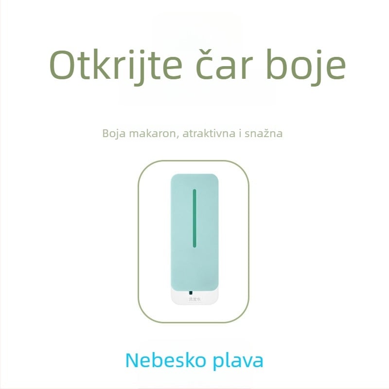 Automatski dozator sapuna sa senzorom — ABS kućište, injekcijsko oblikovanje, moderan minimalistički dizajn, senzor aktiviran