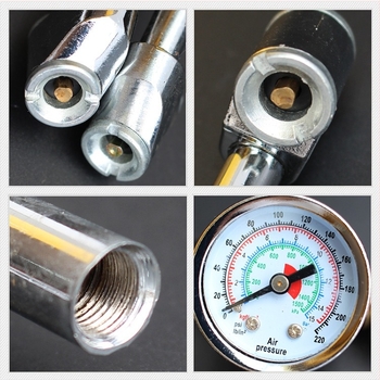 Alat za napuhivanje guma s čelično-plastičnim kućištem, tlak 220, preciznost 0,02, očitavanje više jedinica