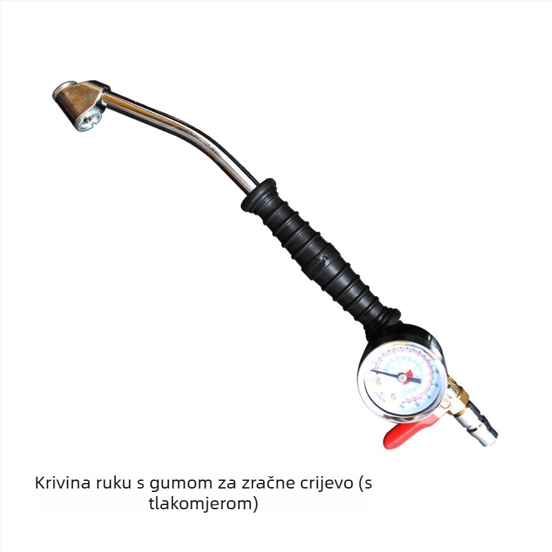 Alat za napuhivanje guma s čelično-plastičnim kućištem, tlak 220, preciznost 0,02, očitavanje više jedinica