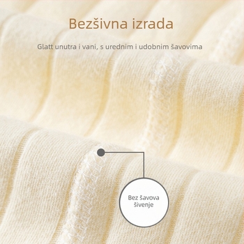 BeBI set za proljeće i jesen od 95% pamuka, unisex, top s dugim rukavima i dugim hlačama, održava toplinu