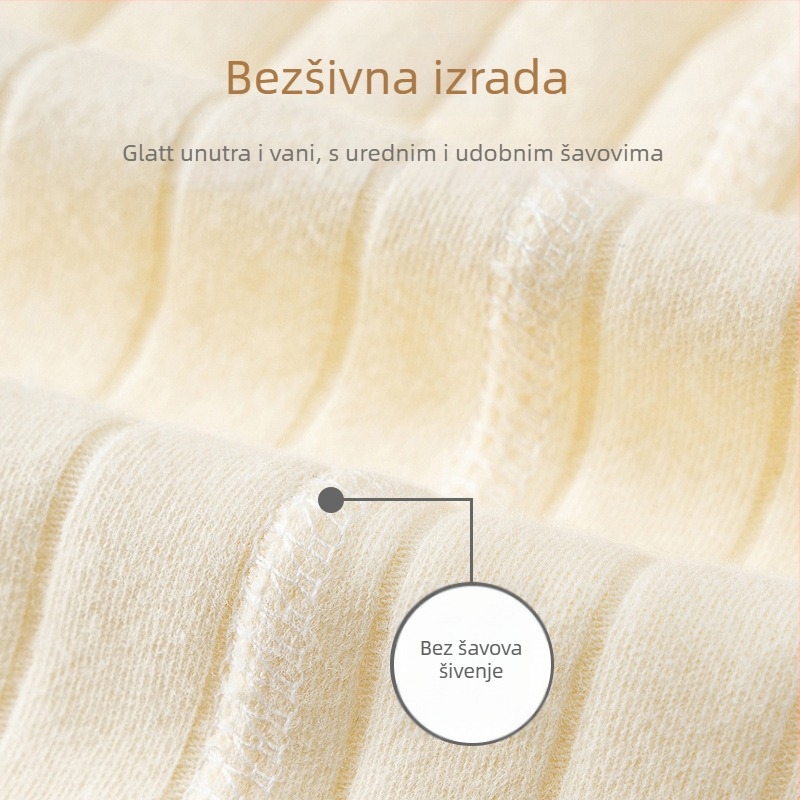 BeBI set za proljeće i jesen od 95% pamuka, unisex, top s dugim rukavima i dugim hlačama, održava toplinu