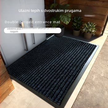Ulazna podloga od poliesternih vlakana, četvrtastog oblika, periva, prilagodljiva