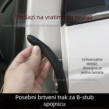 Gumene brtve za A-, B- i C-stupove automobila; zaštita od prašine i zvuka; otporne na habanje; marka Yao Xian