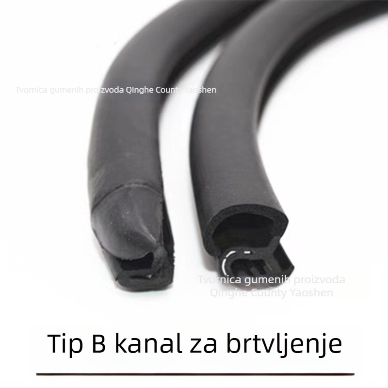 Gumene brtve za A-, B- i C-stupove automobila; zaštita od prašine i zvuka; otporne na habanje; marka Yao Xian