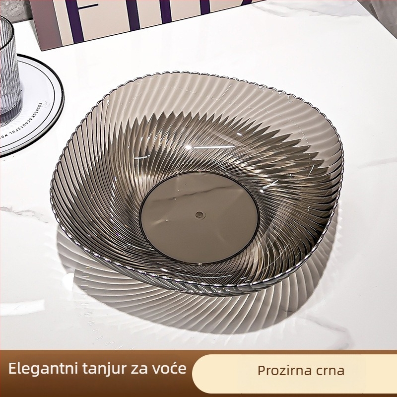 Tanjur za voće za dnevni boravak – plastičan, stil light luxury, marka Autonomy, lansiran 2023.