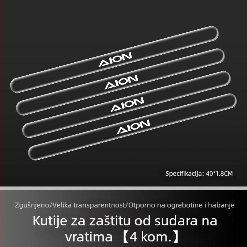 Protukolizijska traka za vrata | model: Aian ut | materijal: ljepilo