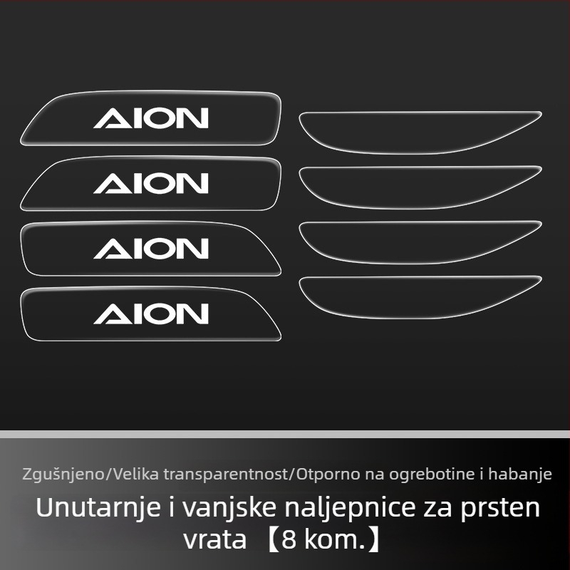 Protukolizijska traka za vrata | model: Aian ut | materijal: ljepilo